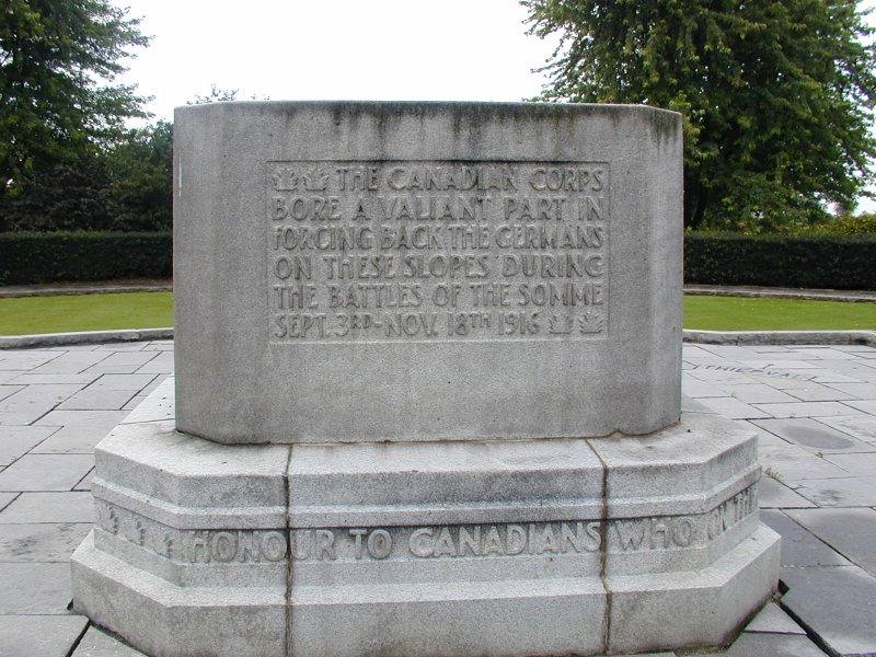 Courcelette Monument