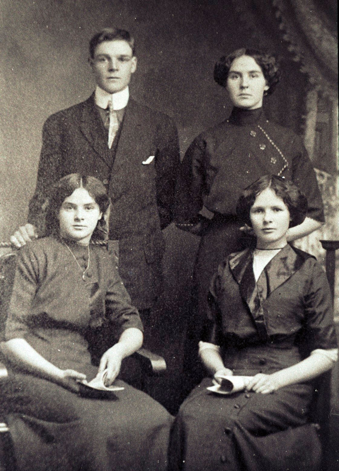 William and three of his Sisters